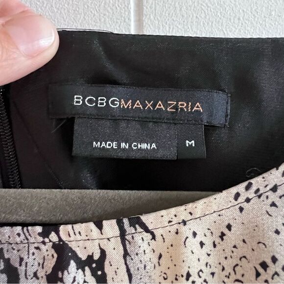 BCBGMaxAzria Snakeskin Pattern Mini Dress - Picture 4 of 10